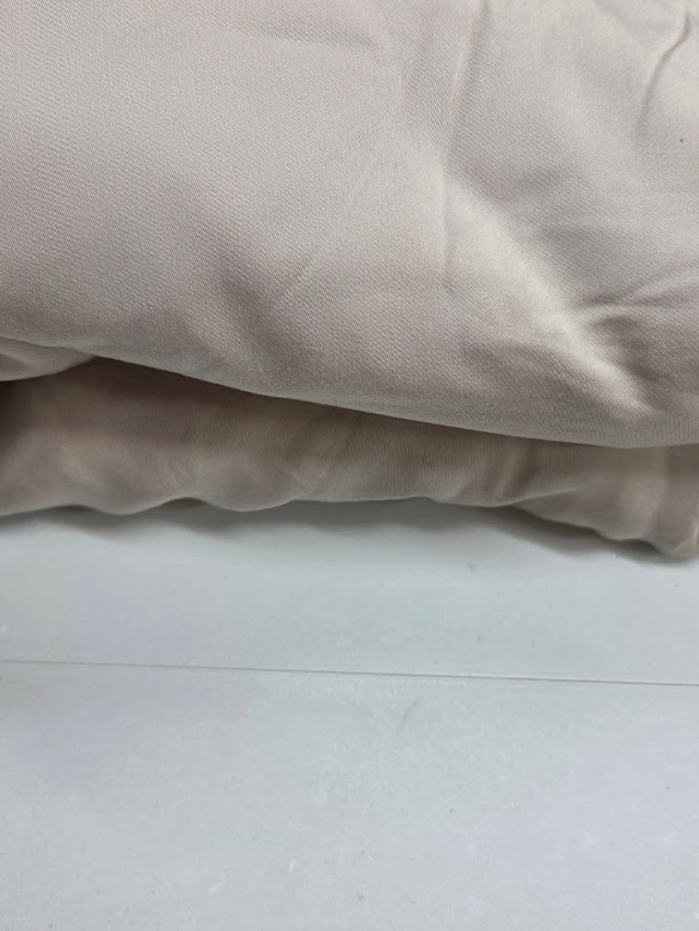QUINCE Bamboo Duvet Cover Full/Queen Sand 4978 - Picture 8 of 9